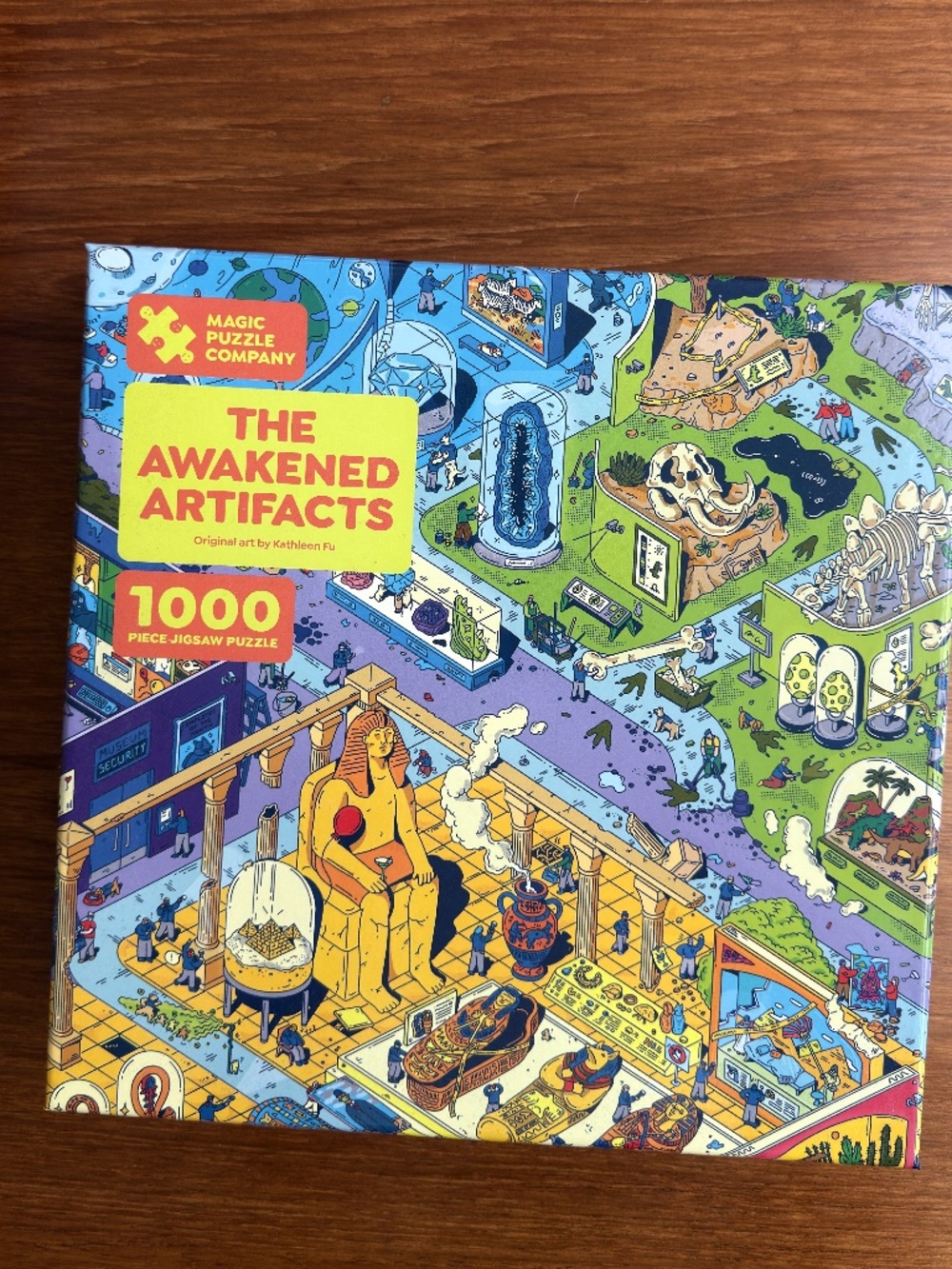 1000-piece "The Awakened Artifacts" jigsaw puzzle